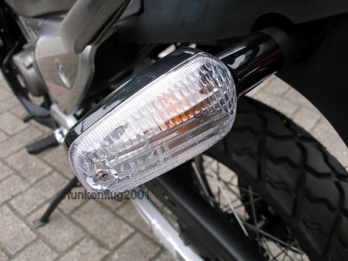 Weisse blinker gläser - blinker, hinten