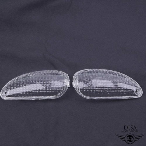 Blinkerglas weiß hinten - , links