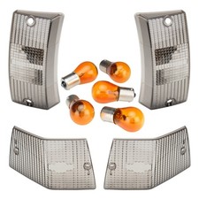 Blinkerglas Set schwarz