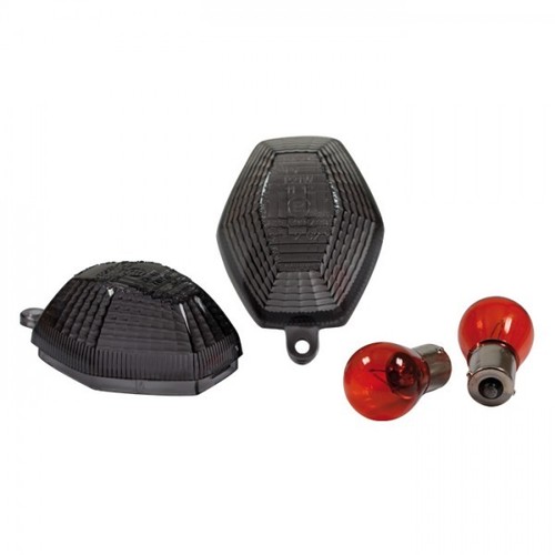 Schwarze blinker gläser - schwarze,