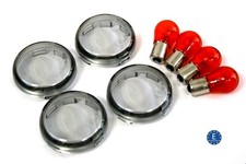 Blinkergläser grau für