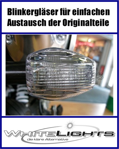 Weisse blinker gläser honda - weisse,