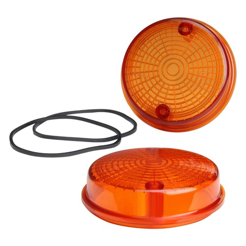 Blinkerglas orange hinten - 2x,