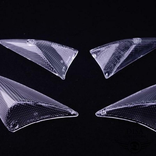 Blinkerglas set vorne hinten - blinkerglas,